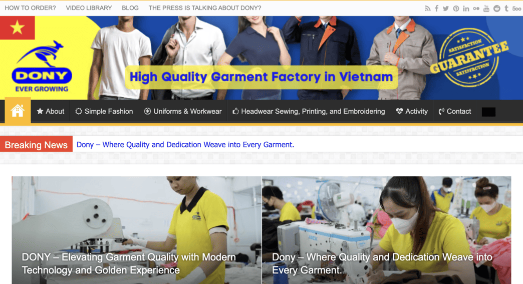 Dony Garment Company Limited