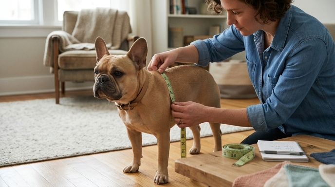 How to Measure Your Frenchie for a Custom Hoodie